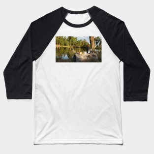 Enjoy - Magpie Springs - Adelaide Hills - Fleurieu Peninsula - by South Australian artist Avril Thomas Baseball T-Shirt